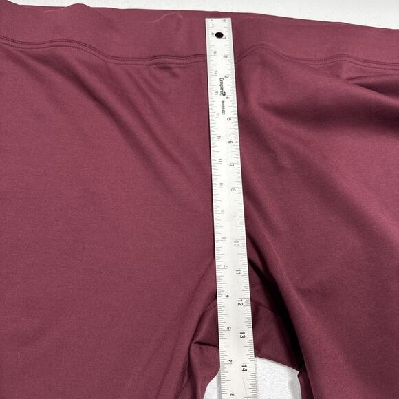 Isaac Mizrahi Live! Women's Pants Stretch Knit Stirrup Spiced Wine 2XP Petite - Picture 9 of 13
